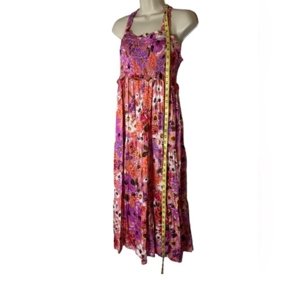 Rachel Parcell Pink and Red Sleeveless Maxi Sundress - Picture 5 of 11